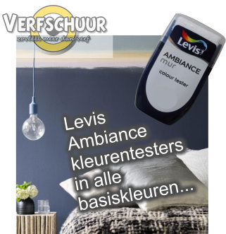 LEVIS AMBIANCE MUR EXTRA MAT TESTER DOLFIJNGRIJS 7410 30ML